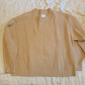 Yak and merino wool pullover sweater.